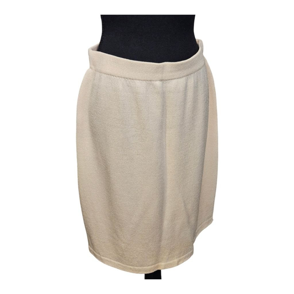 St. John Beige Skirt, Size 12